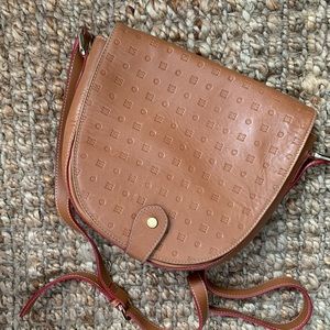Italian leather bag. Arcadia. Good condition